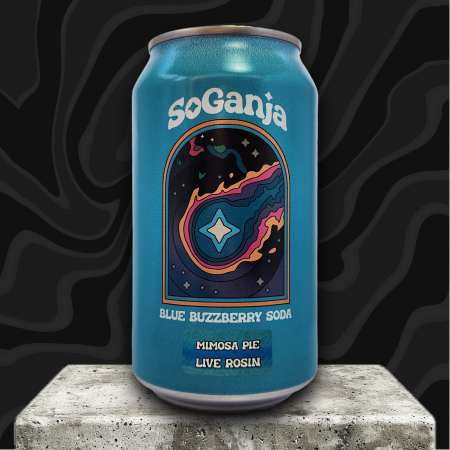 Blue Buzzberry Soda